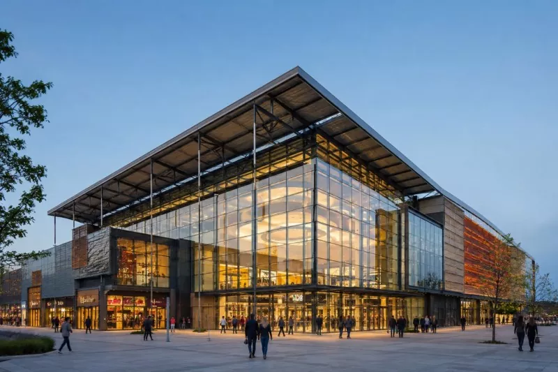 Kijan Konstriksyon Steel Structure Shopping Mall ka vin Sant Lifestyle Iben?