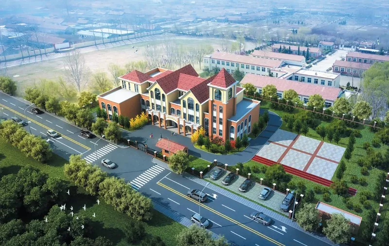 EHSS Steel Structures akselere konstriksyon lekòl prefabrike