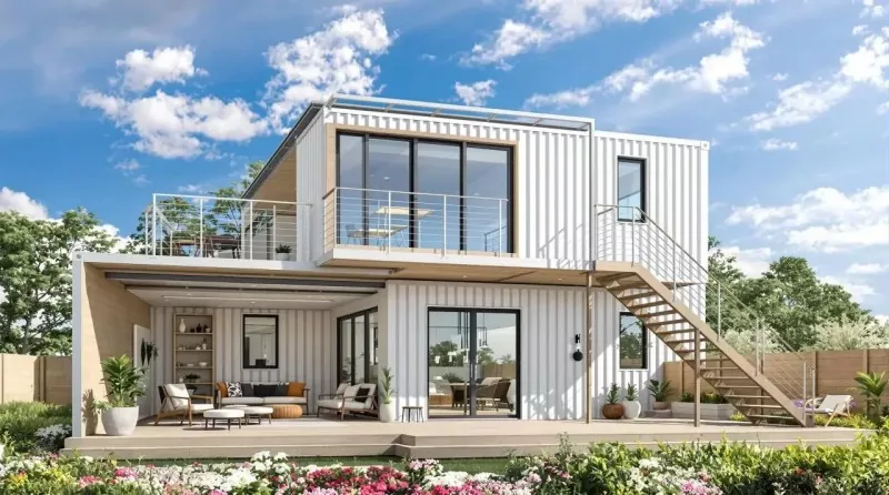 Mak-nouvo Prefabrike Steel Container House