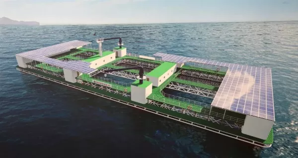 Andedan kay la Aquaculture Warehouse Steel Construction