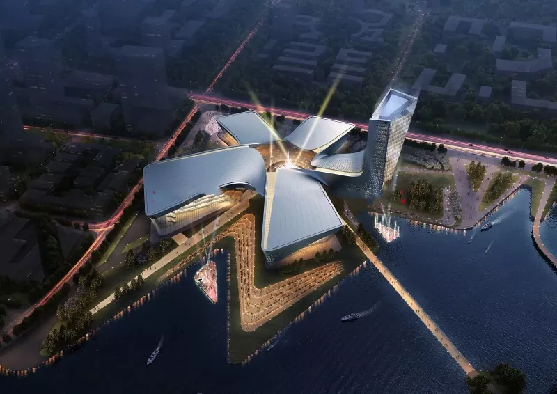 Luxury Art Egzibisyon Hall Steel Construction