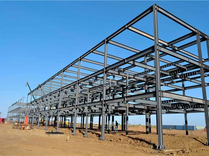 Bilding metal prefabrike plizyè etaj