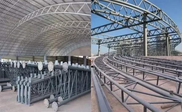 Estasyon bastengal tiyo Steel Construction
