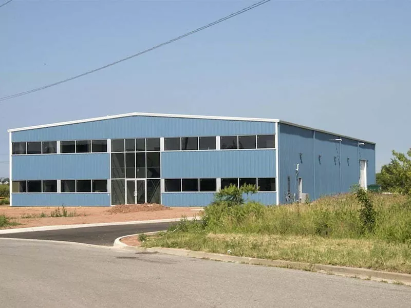 Pratik ak bèl Steel Portal ankadreman Depo