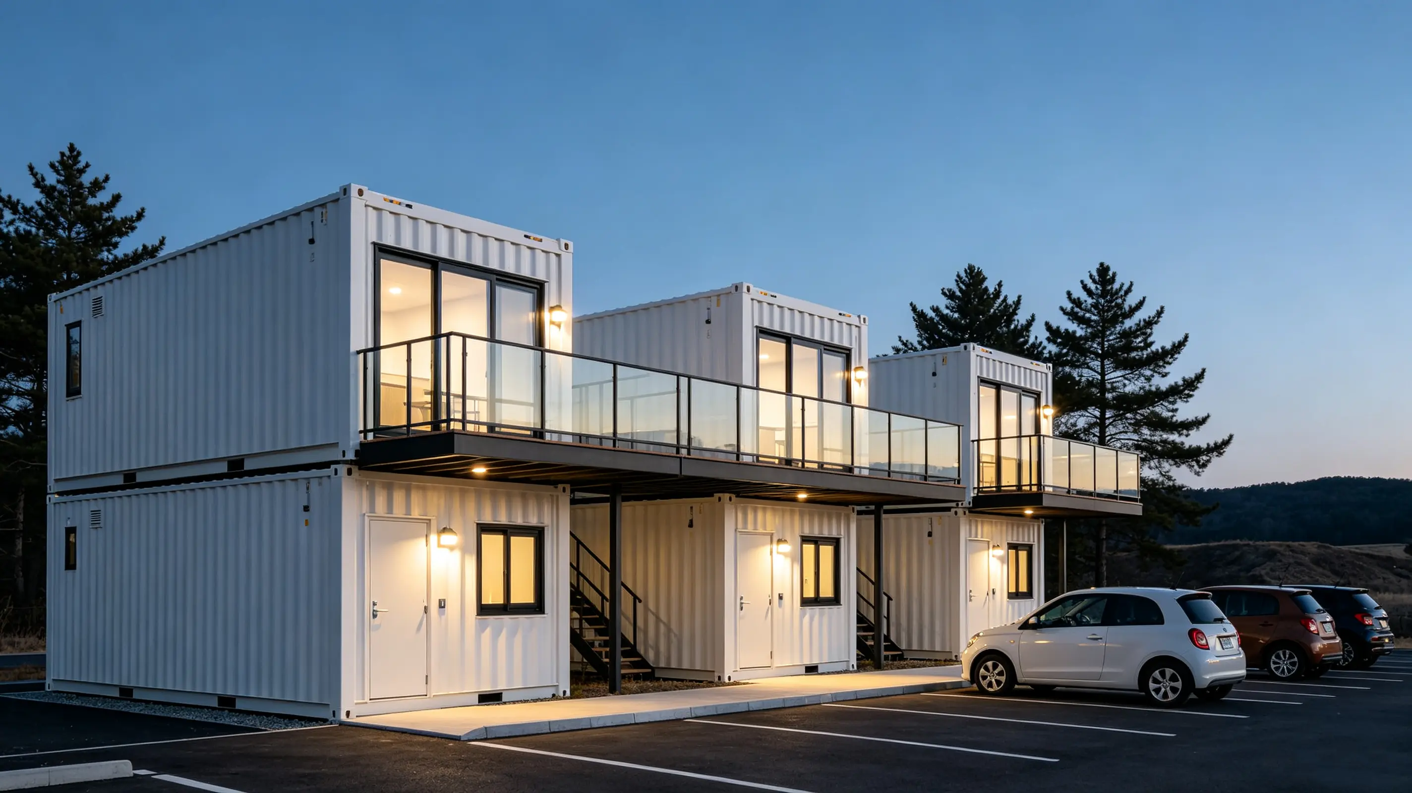 Konstriksyon motel prefabrike veso