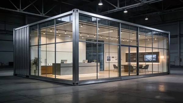 Prefabrike Steel Estrikti Egzibisyon Hall