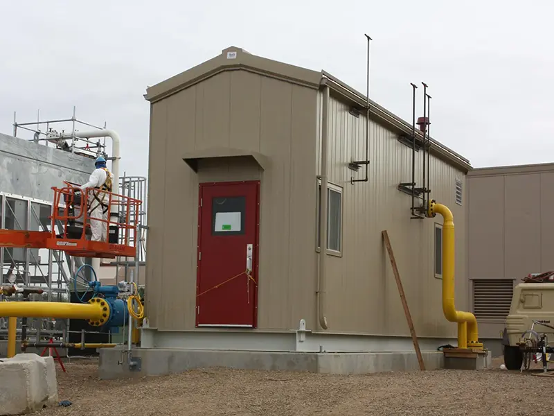 Steel Ijans Power Supply Building