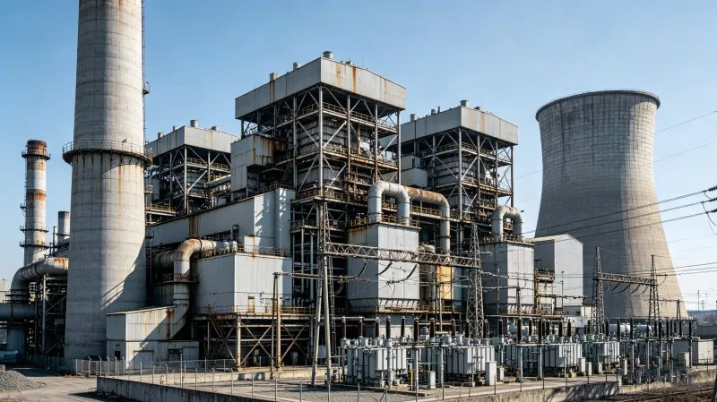 Steel Frame Power Plant Konstriksyon