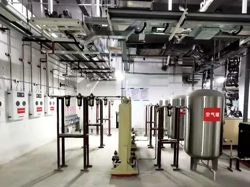 Steel Medical Gas Supply Building