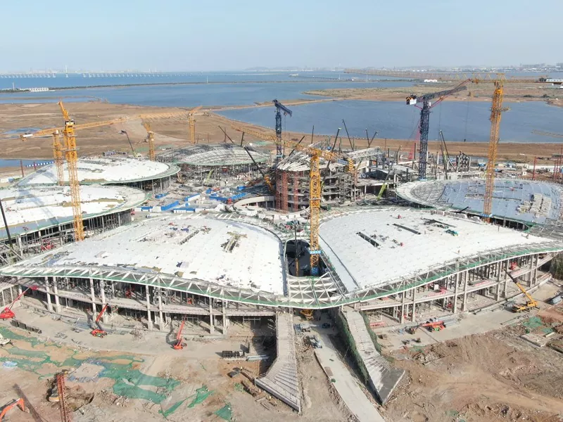 Modilè Steel Estrikti Egzibisyon Hall