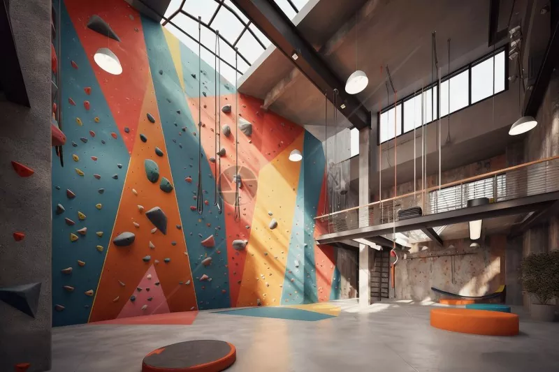 Steel estriktire andedan kay la Eskalad Gym