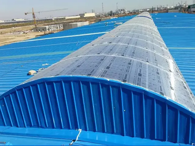 Steel sistèm vantilasyon bilding
